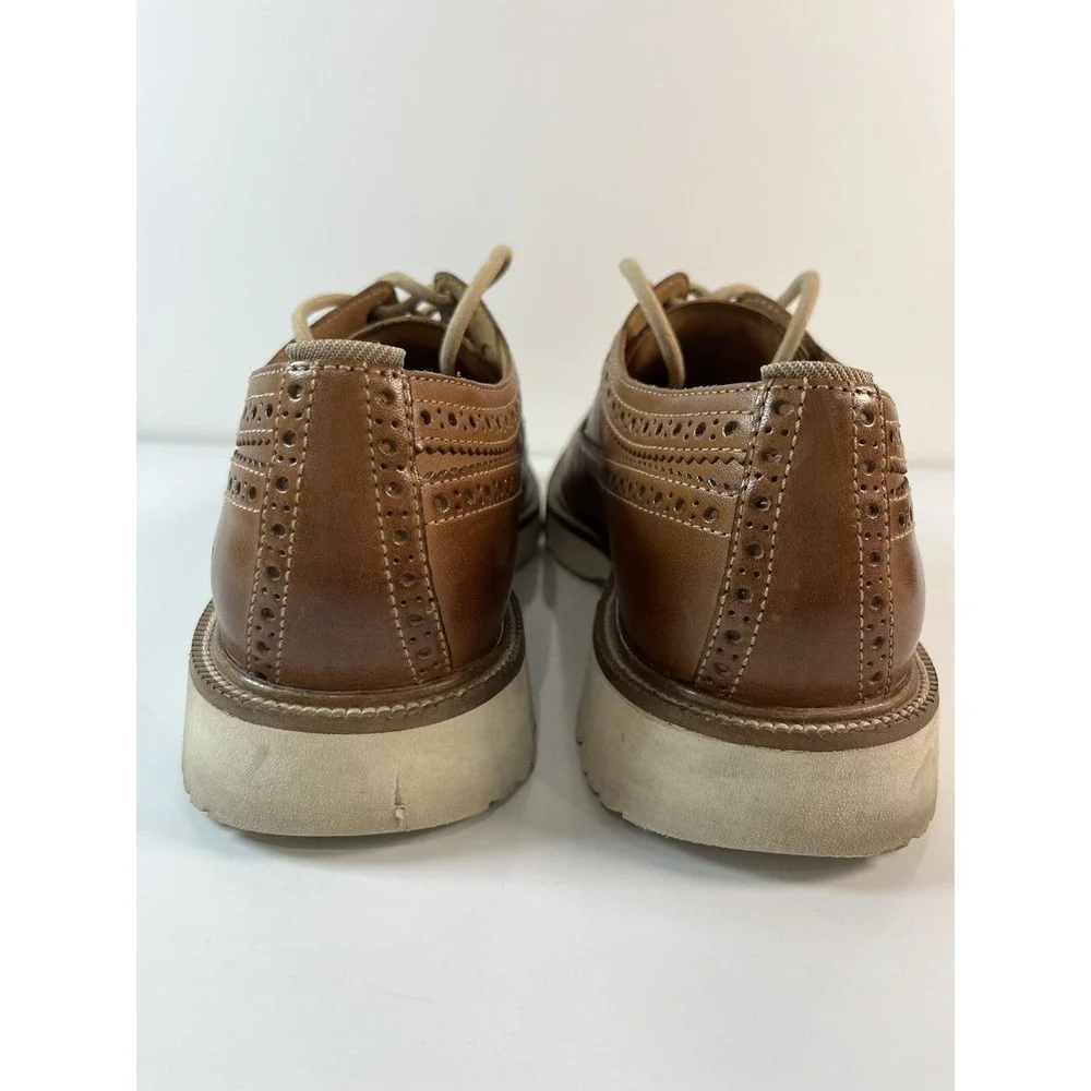 Cole‎ Haan American Classic Oxfords Shoes Mens Sz 9 Brown Leather Wingtip